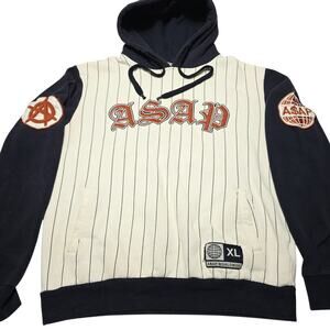 ASAP Worldwide 212 Hoodie Men's Medium USA Rocky Ferg Twelvy Mob Pullover Rap